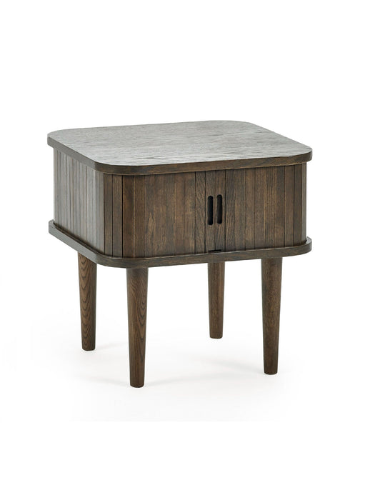 Aurora Side Table in Dark Oak - Luminex FurnitureLamp TableARY002