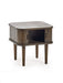 Aurora Side Table in Dark Oak - Luminex FurnitureLamp TableARY002