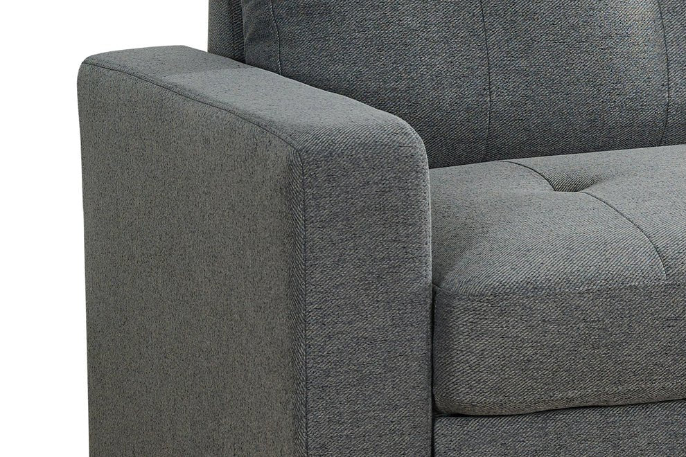 Aveline Grey Universal Corner Sofa Bed – Chenille Fabric - Luminex FurnitureSofasalder_grey_universal