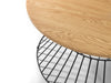 Ayla Coffee Table – Walnut or Euro Oak Top - Luminex FurnitureCoffee TableJER001