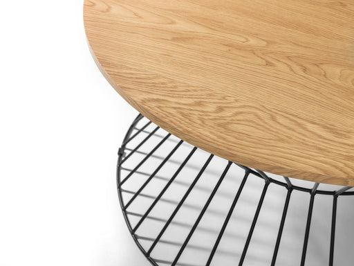 Ayla Coffee Table – Walnut or Euro Oak Top - Luminex FurnitureCoffee TableJER001