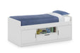 Ayton Low Sleeper Bed with Storage – White - Luminex FurnitureLow SleepersATO101