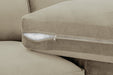 Balmoral Beige U - Shape Corner Sofa – Plush Velvet, 7 Seater - Luminex FurnitureSofasbelgravia_sofa_beige_u_shape_corner