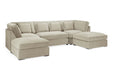 Balmoral Beige U - Shape Corner Sofa – Plush Velvet, 7 Seater - Luminex FurnitureSofasbelgravia_sofa_beige_u_shape_corner