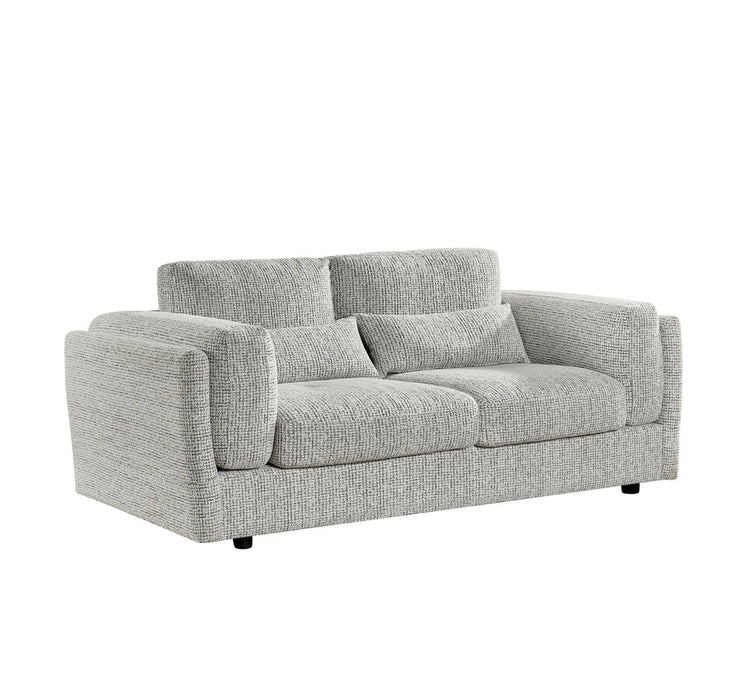 Bari Grey 3 Seater Sofa – Chenille - Luminex FurnitureSofasbari_sofa_grey_3_seater