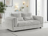 Bari Grey 3 Seater Sofa – Chenille - Luminex FurnitureSofasbari_sofa_grey_3_seater