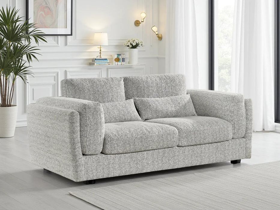 Bari Grey 3 Seater Sofa – Chenille - Luminex FurnitureSofasbari_sofa_grey_3_seater