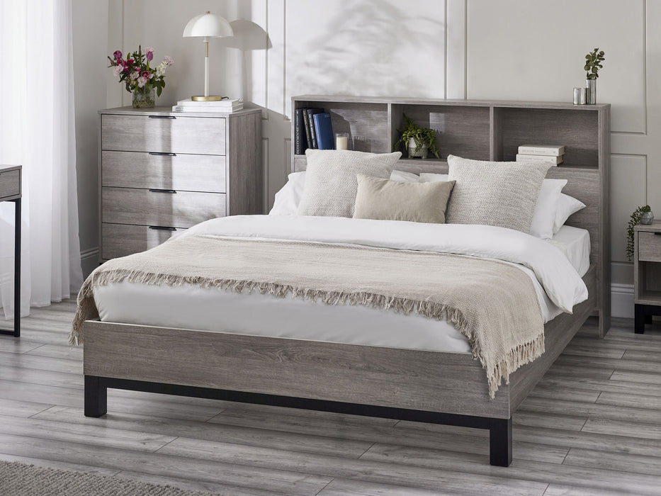 Bayswater Bookcase Headboard Bed - Luminex FurnitureWooden BedsBAL108