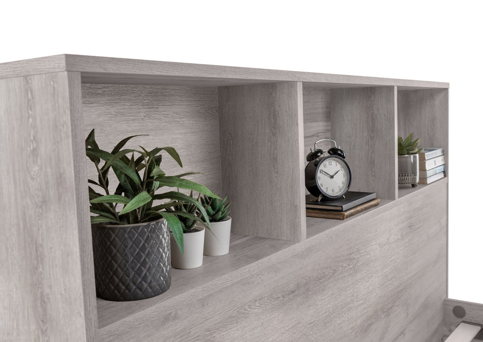 Bayswater Bookcase Headboard Bed - Luminex FurnitureWooden BedsBAL207