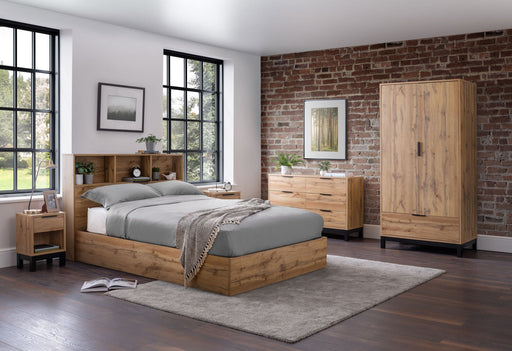 Baywater Ottoman Storage Bed - Luminex FurnitureWooden BedsBAL001