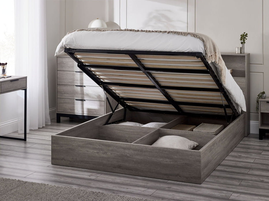 Baywater Ottoman Storage Bed - Luminex FurnitureWooden BedsBAL001
