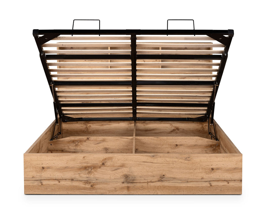 Baywater Ottoman Storage Bed - Luminex FurnitureWooden BedsBAL004