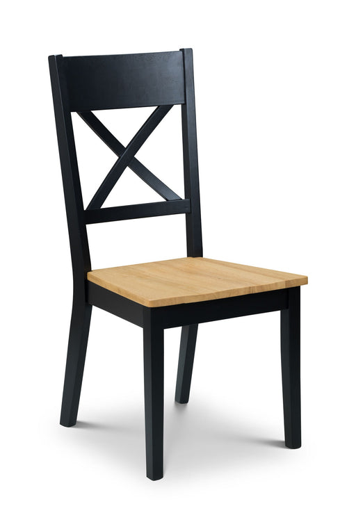 Beatrice Cross Back Dining Chairs – Set of 2 - Luminex FurnitureChairsHOC101