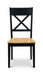 Beatrice Cross Back Dining Chairs – Set of 2 - Luminex FurnitureChairsHOC101