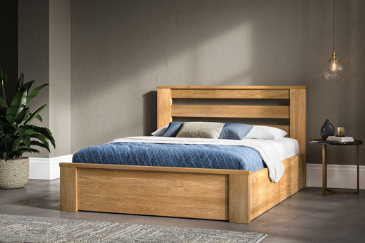 Beaumont Solid Oak Ottoman Bed - Luminex FurnitureBedCHOA46