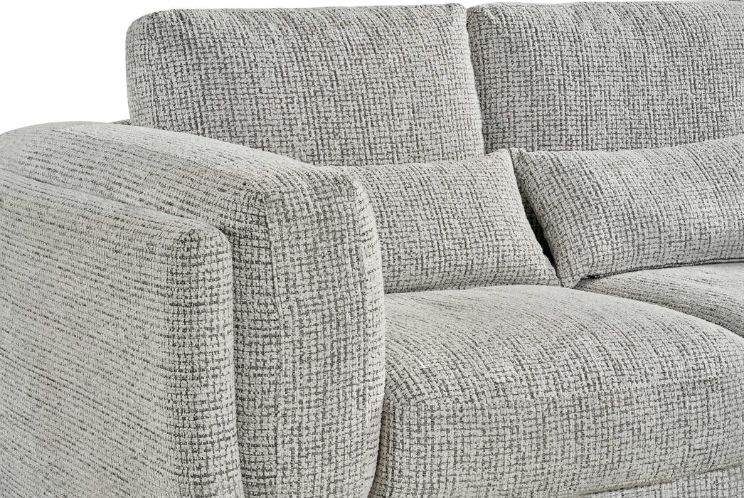 Bellagio Grey 2 Seater Sofa – Chenille - Luminex FurnitureSofasbari_sofa_grey_2_seater