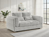 Bellagio Grey 2 Seater Sofa – Chenille - Luminex FurnitureSofasbari_sofa_grey_2_seater