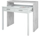 Bellano White & Concrete Grey Extending Desk - Luminex FurnitureDesk2931