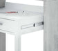Bellano White & Concrete Grey Extending Desk - Luminex FurnitureDesk2931
