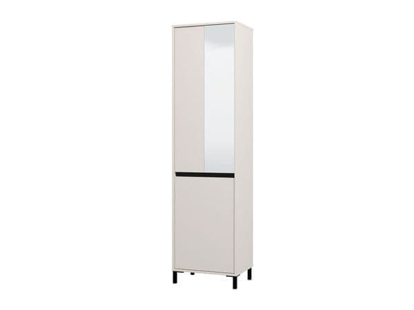 Bellvera Cashmere Taupe Slim Hallway Wardrobe - Luminex FurnitureWardrobe3458
