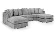 Benedict Scatterback Sofa – Platinum U - Shape Corner | 7 Seater - Luminex FurnitureSofasbishop_sofa_platinum_u_shape_corner
