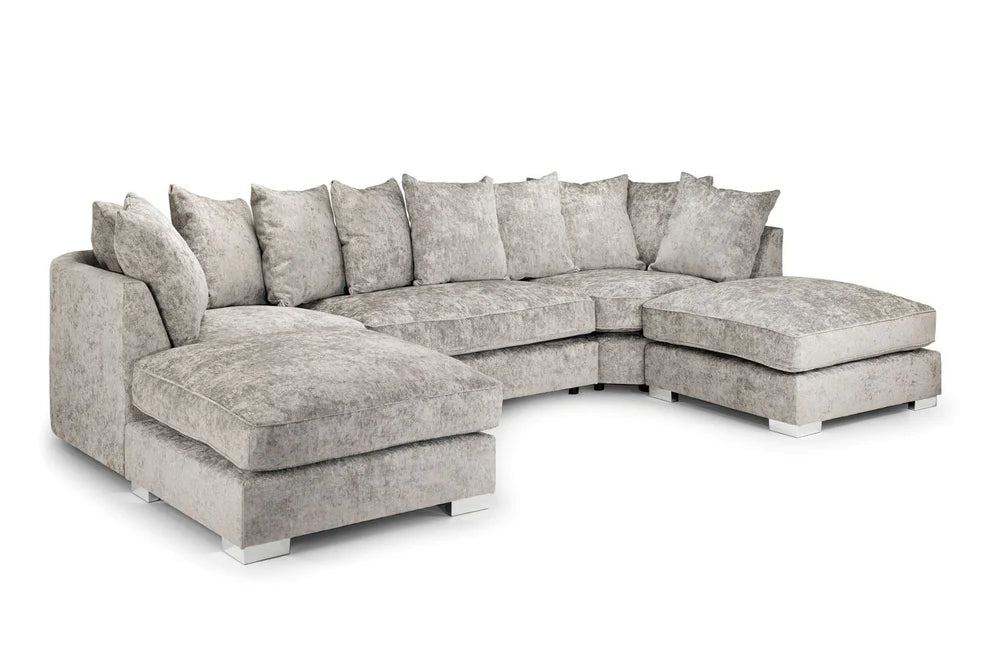 Benedict Scatterback U - Shape Corner Sofa – Truffle | 7 Seater - Luminex FurnitureSofasbishop_sofa_truffle_u_shape_corner