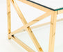 Bianca Coffee Table in Gold or Silver - Luminex FurnitureCoffee TableMIA102