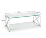 Bianca Coffee Table in Gold or Silver - Luminex FurnitureCoffee TableMIA102