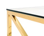 Bianca Coffee Table in Gold or Silver - Luminex FurnitureCoffee TableMIA102