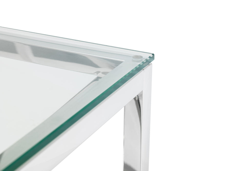 Bianca Lamp Table - Silver - Luminex FurnitureLamp TableMIA103