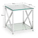 Bianca Lamp Table - Silver - Luminex FurnitureLamp TableMIA103