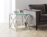 Bianca Lamp Table - Silver - Luminex FurnitureLamp TableMIA103
