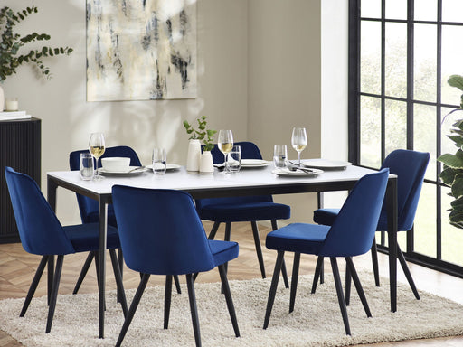 Bianca Rectangular Stone Top Dining Table - Luminex FurnitureDining TableMIA105