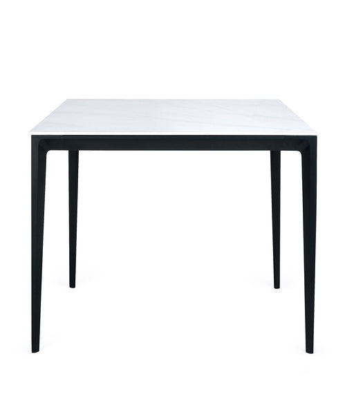 Bianca Square Stone Top Dining Table - White Marble - Luminex FurnitureDining TableMIA107