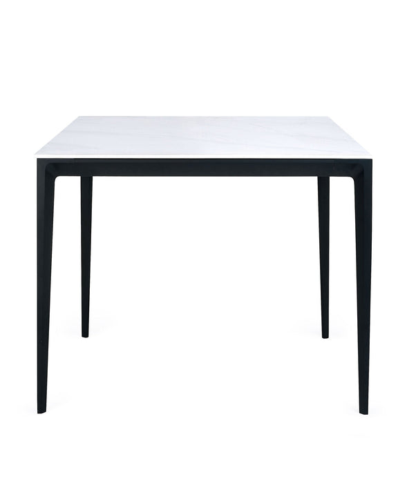 Bianca Square Stone Top Dining Table - White Marble - Luminex FurnitureDining TableMIA107