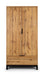 Blake 2 Door 1 Drawer Wardrobe - Light Oak - Luminex FurnitureWardrobeBAL206
