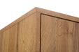 Blake 2 Door 1 Drawer Wardrobe - Light Oak - Luminex FurnitureWardrobeBAL206