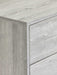 Blake 4 Drawer Chest – Grey Oak - Luminex FurnitureChest of drawersBAL103