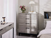 Blake 4 Drawer Chest – Grey Oak - Luminex FurnitureChest of drawersBAL103