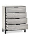 Blake 4 Drawer Chest – Grey Oak - Luminex FurnitureChest of drawersBAL103