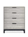 Blake 4 Drawer Chest – Grey Oak - Luminex FurnitureChest of drawersBAL103
