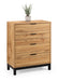 Blake 4 Drawer Chest – Oak - Luminex FurnitureChest of drawersBAL203