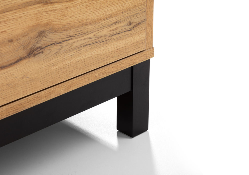 Blake 4 Drawer Chest – Oak - Luminex FurnitureChest of drawersBAL203