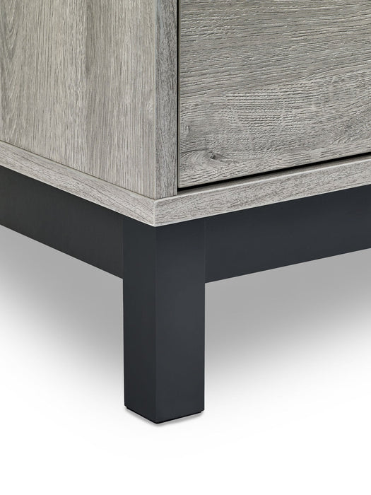 Blake 6 Drawer Wide Chest - Grey Oak - Luminex FurnitureChest of drawersBAL104