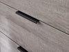 Blake 6 Drawer Wide Chest - Grey Oak - Luminex FurnitureChest of drawersBAL104