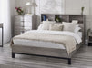 Blake Oak Bookcase Headboard Bed Frame - Luminex FurnitureWooden BedsBAL108