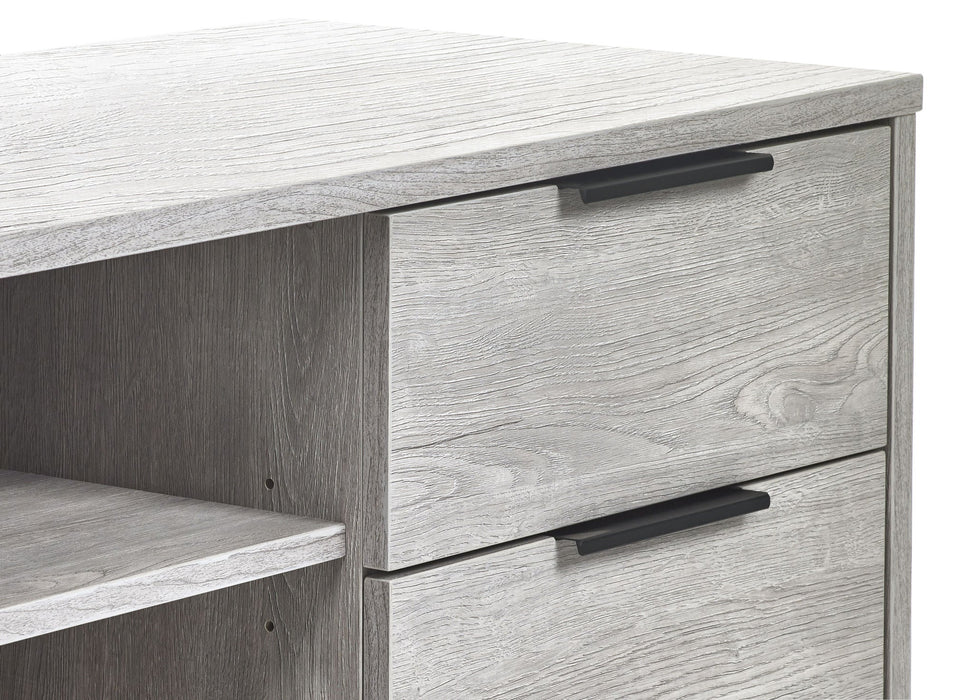 Blake TV Unit - Grey Oak - Luminex FurnitureTV UnitBAL110