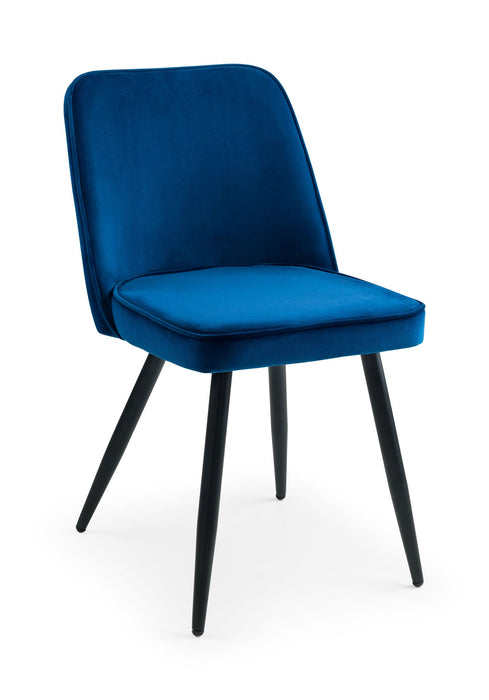 Blanca Velvet Dining Chairs – Set of 2 - Luminex FurnitureChairsBUR003