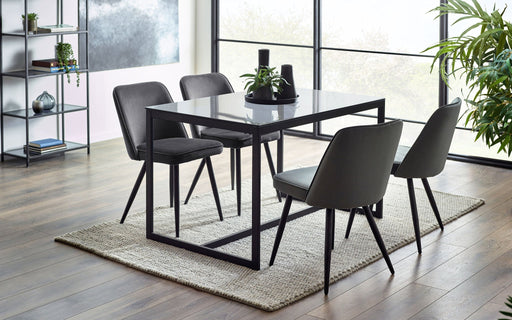 Blanca Velvet Dining Chairs – Set of 2 - Luminex FurnitureChairsBUR003