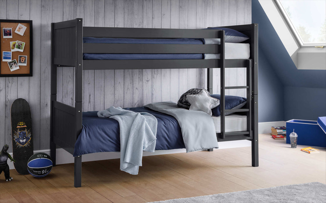 Bluebell Bunk Bed Anthracite - Luminex FurnitureBunk BedBEL302